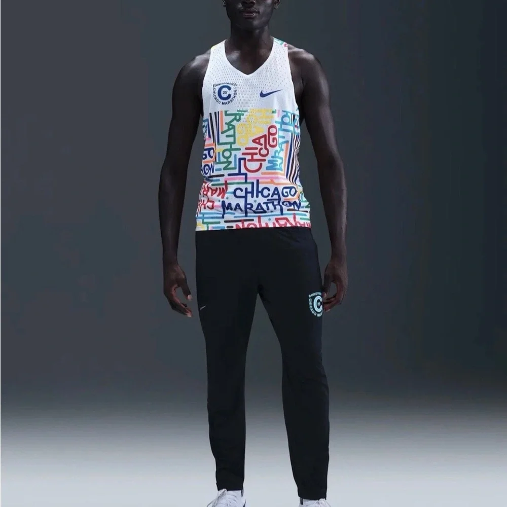 Nike Aeroswift Chicago Marathon 2025 Running Singlet HQ4277-100 Men's Size S